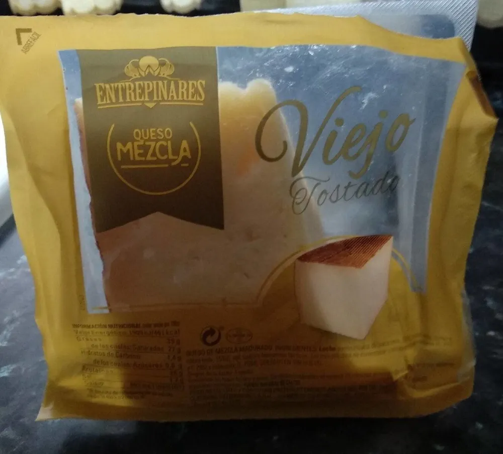 Queso viejo tostado