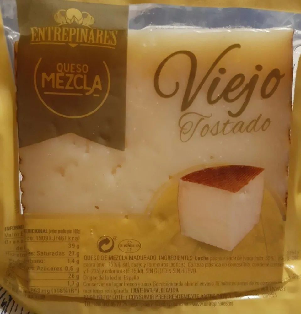 Queso viejo tostado