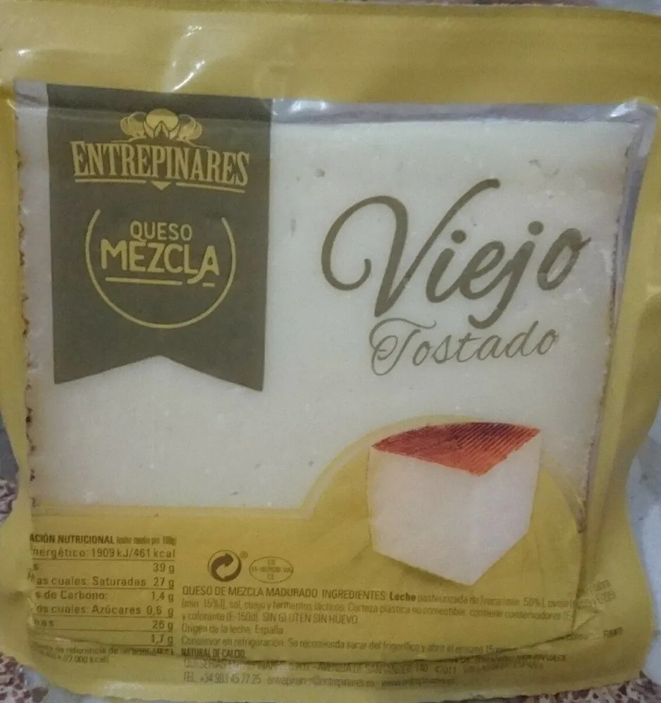 Queso viejo tostado