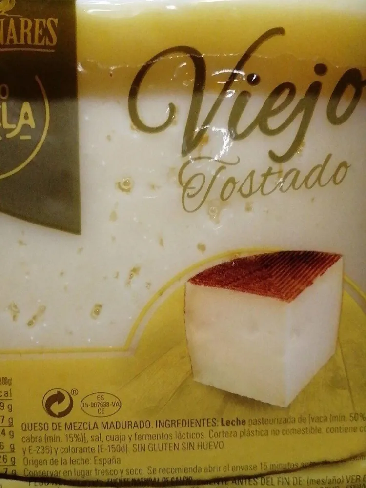 Queso viejo tostado entrepinares