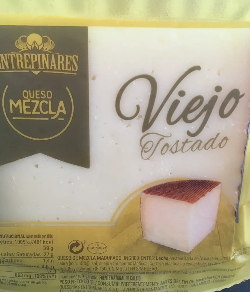 Queso viejo tostado