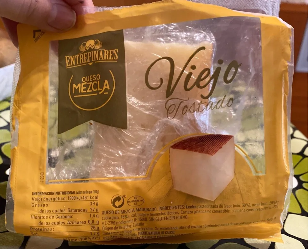Queso Mezcla Viejo Tostado