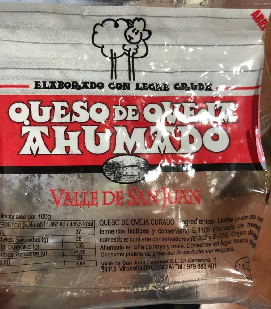 Queso de oveja ahumado