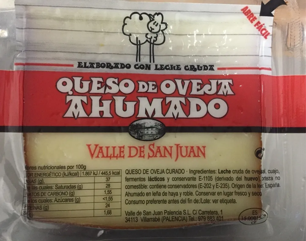 Queso de oveja ahumado