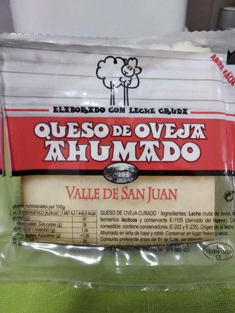 Queso de oveja ahumado