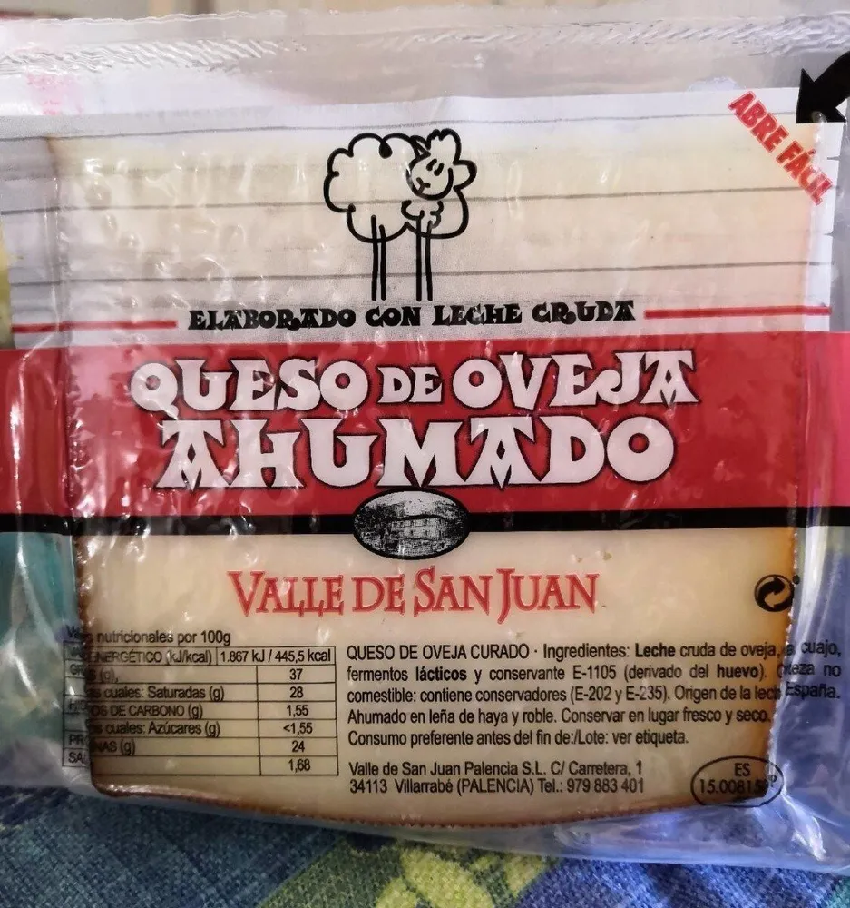 Queso de oveja ahumado