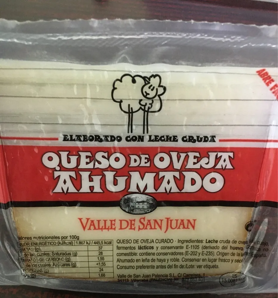 Queso de oveja ahumado
