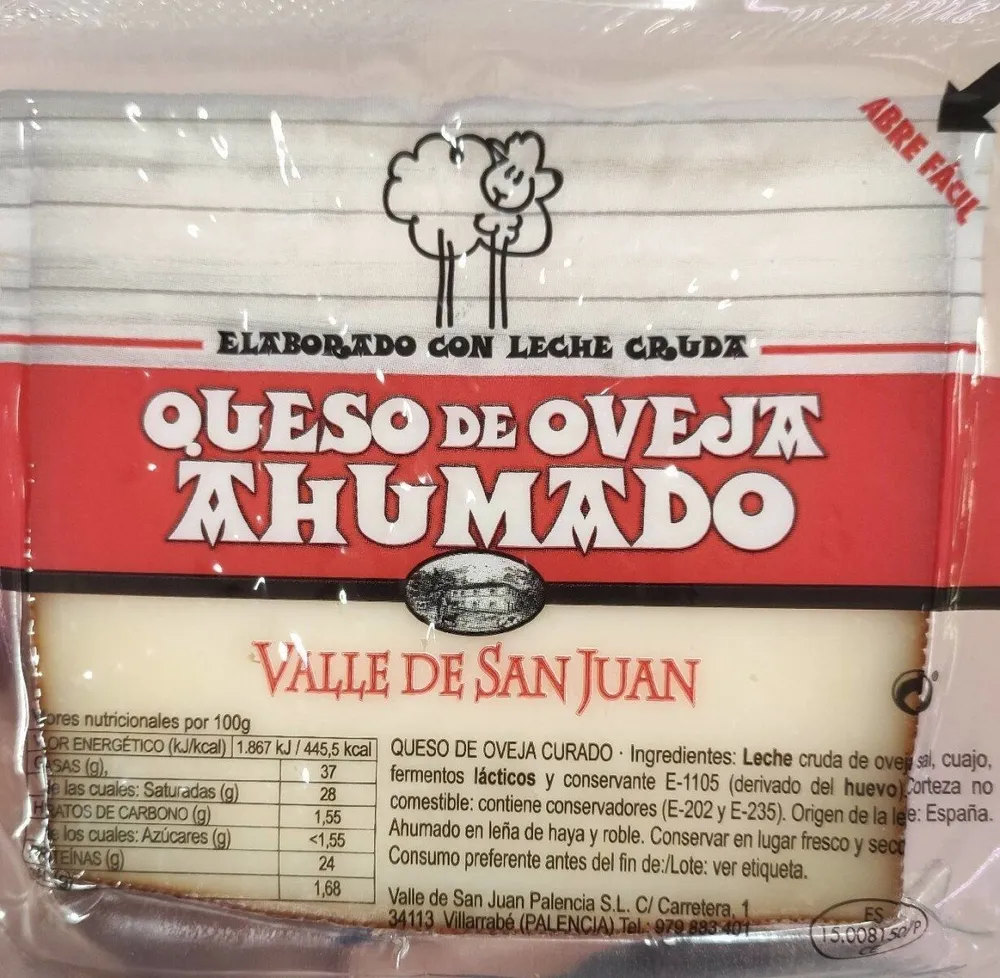 Queso oveja ahumado