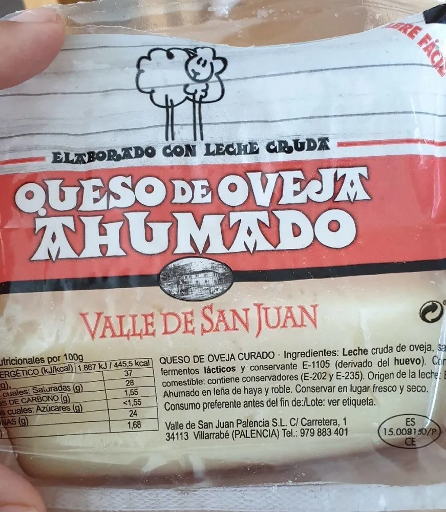 Queso de oveja ahumado