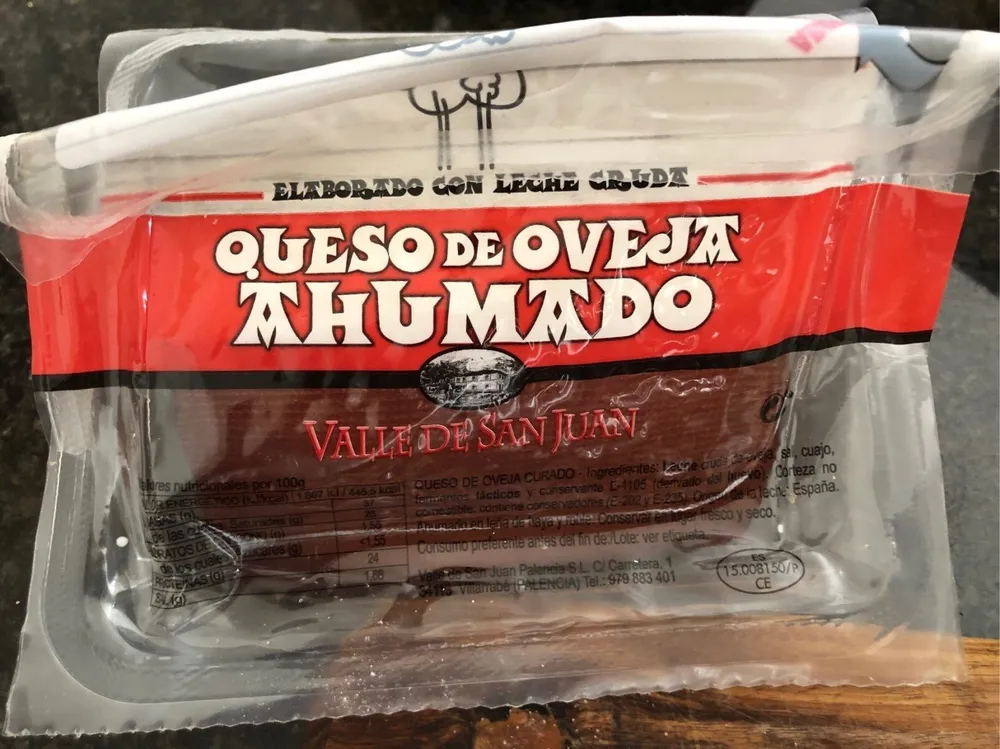 Queso de oveja ahumado