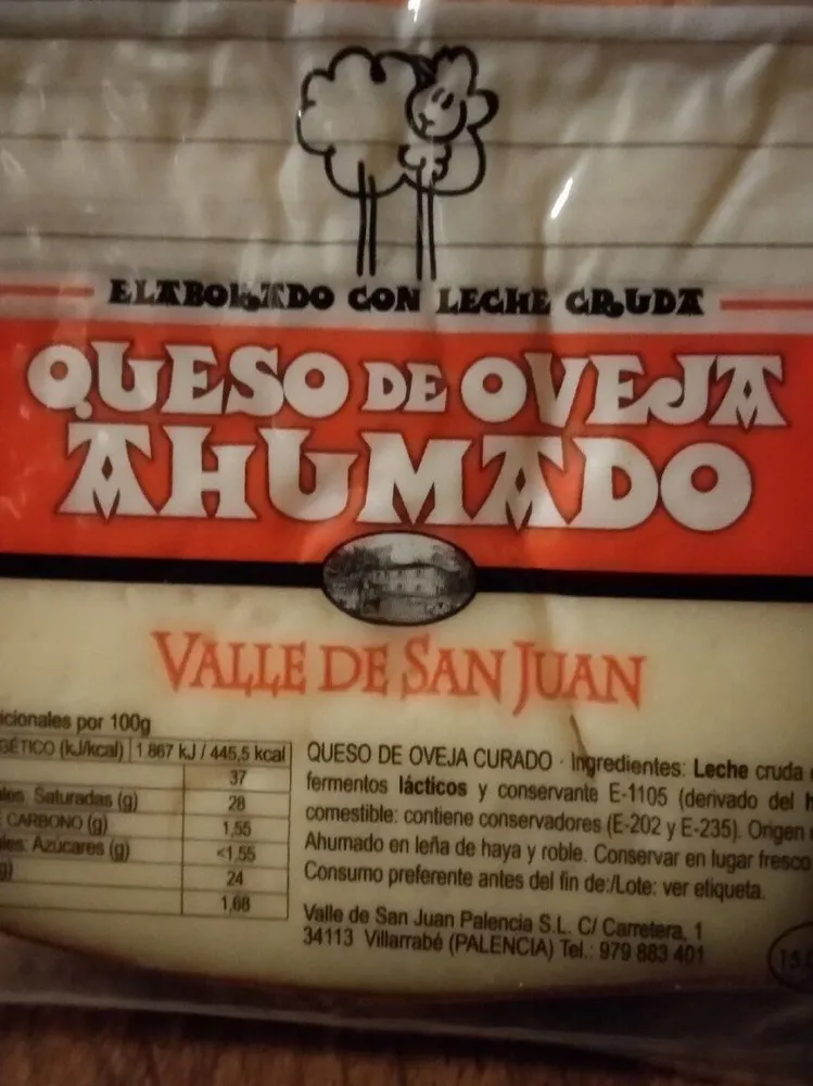 Queso de oveja ahumado