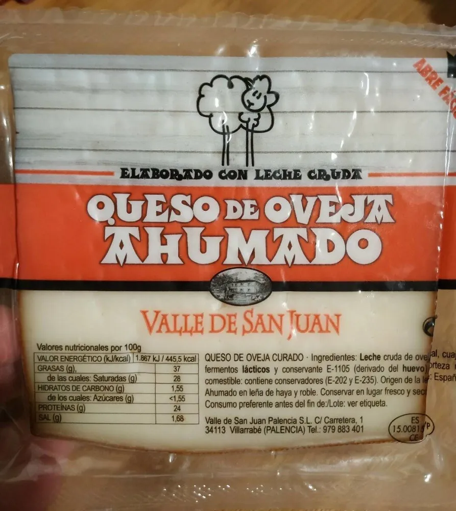 Queso de oveja ahumado