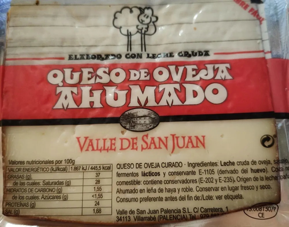 Queso de oveja ahumado