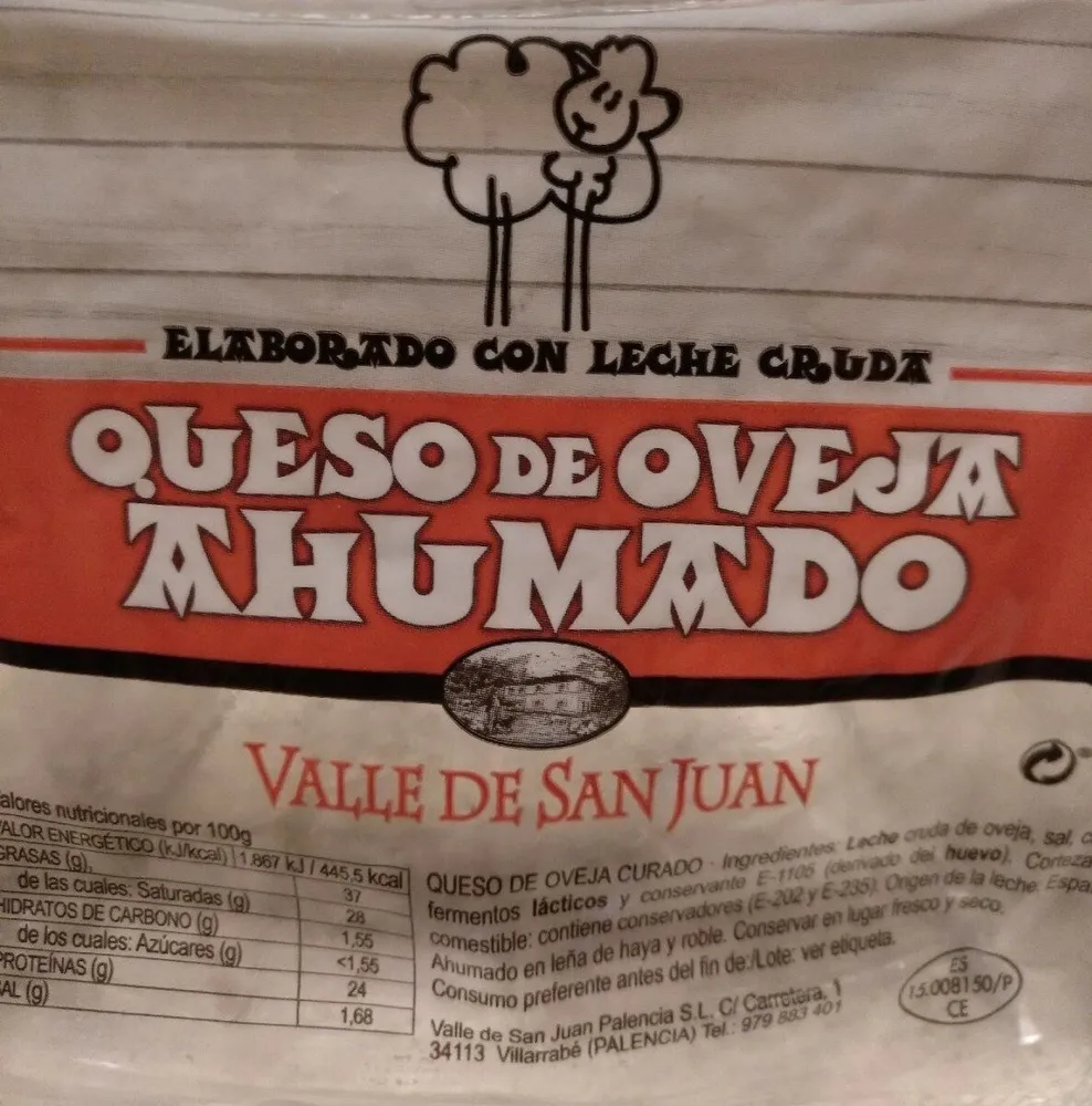 Queso de oveja ahumado