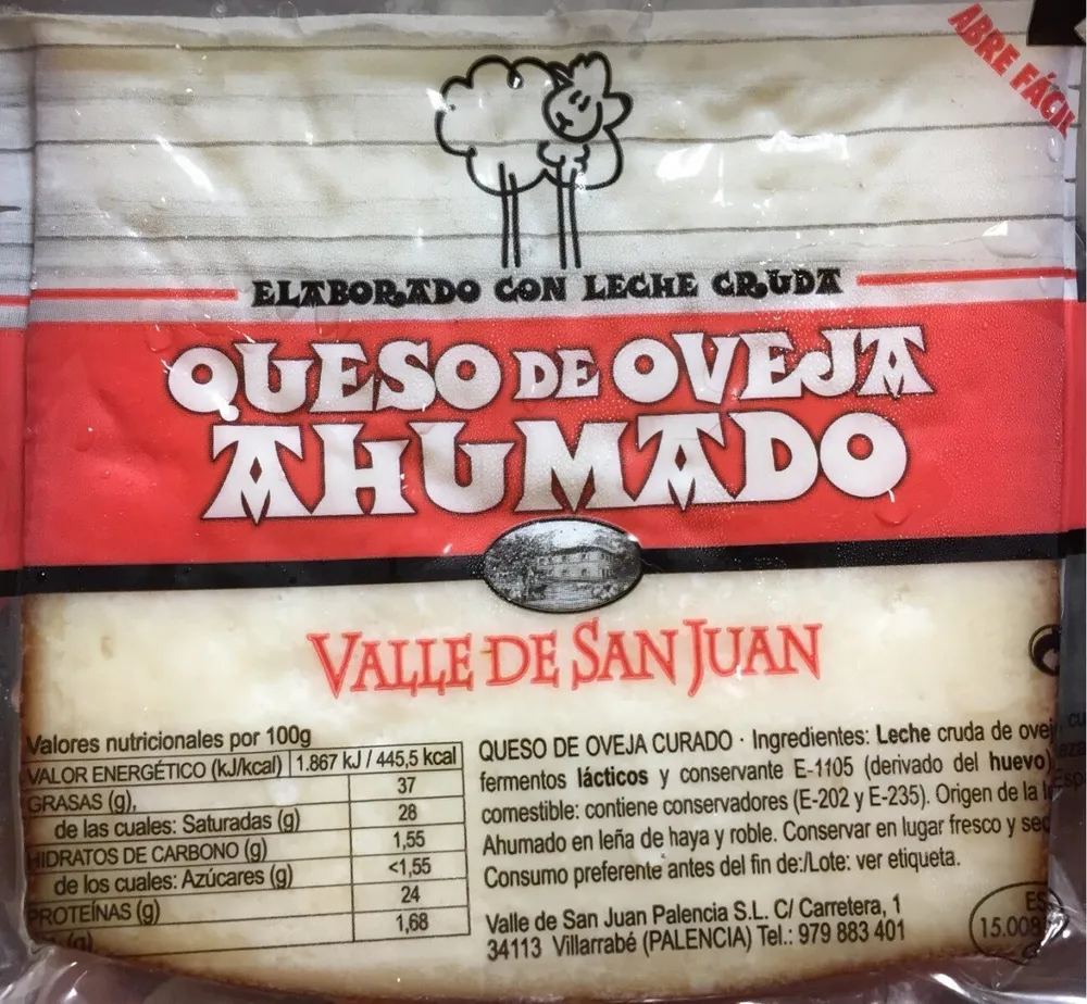 Queso de oveja ahumado