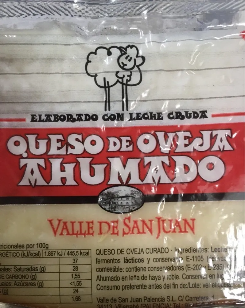 queso de oveja ahumado