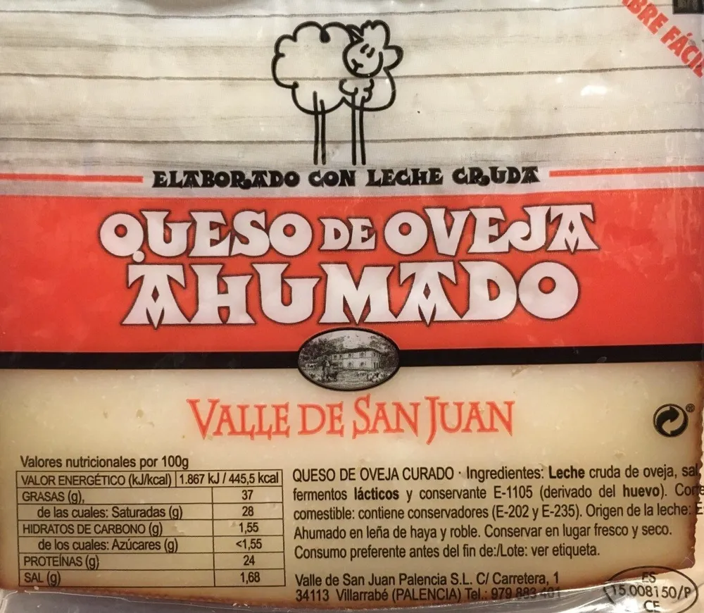 Queso de oveja ahumado
