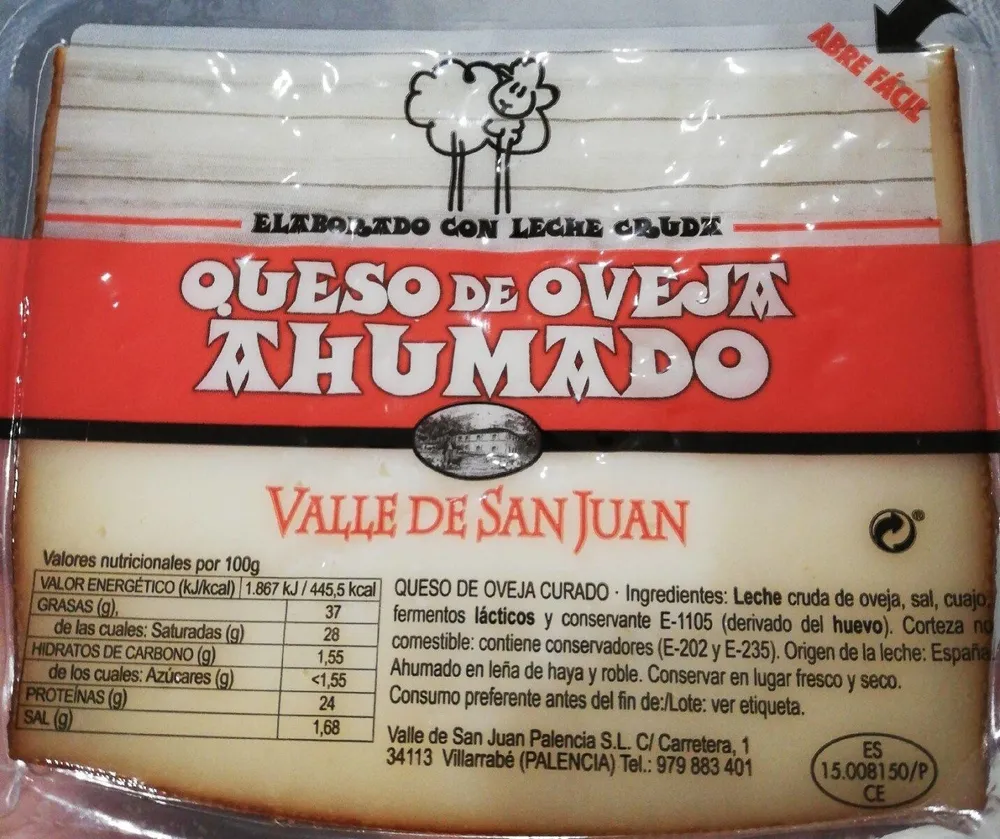 Queso de oveja ahumado