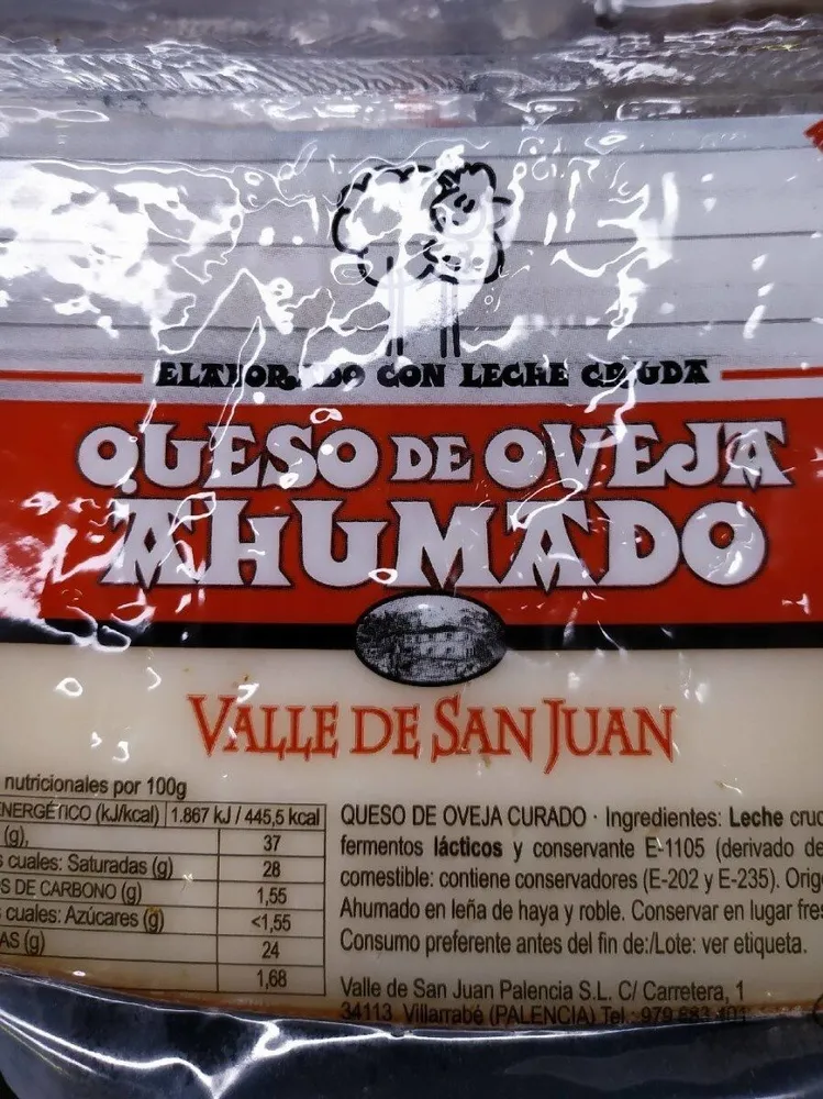 Queso de oveja ahumado
