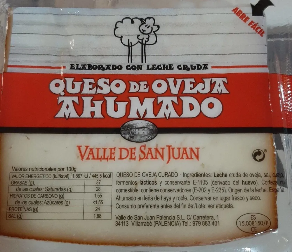 Queso de oveja ahumado