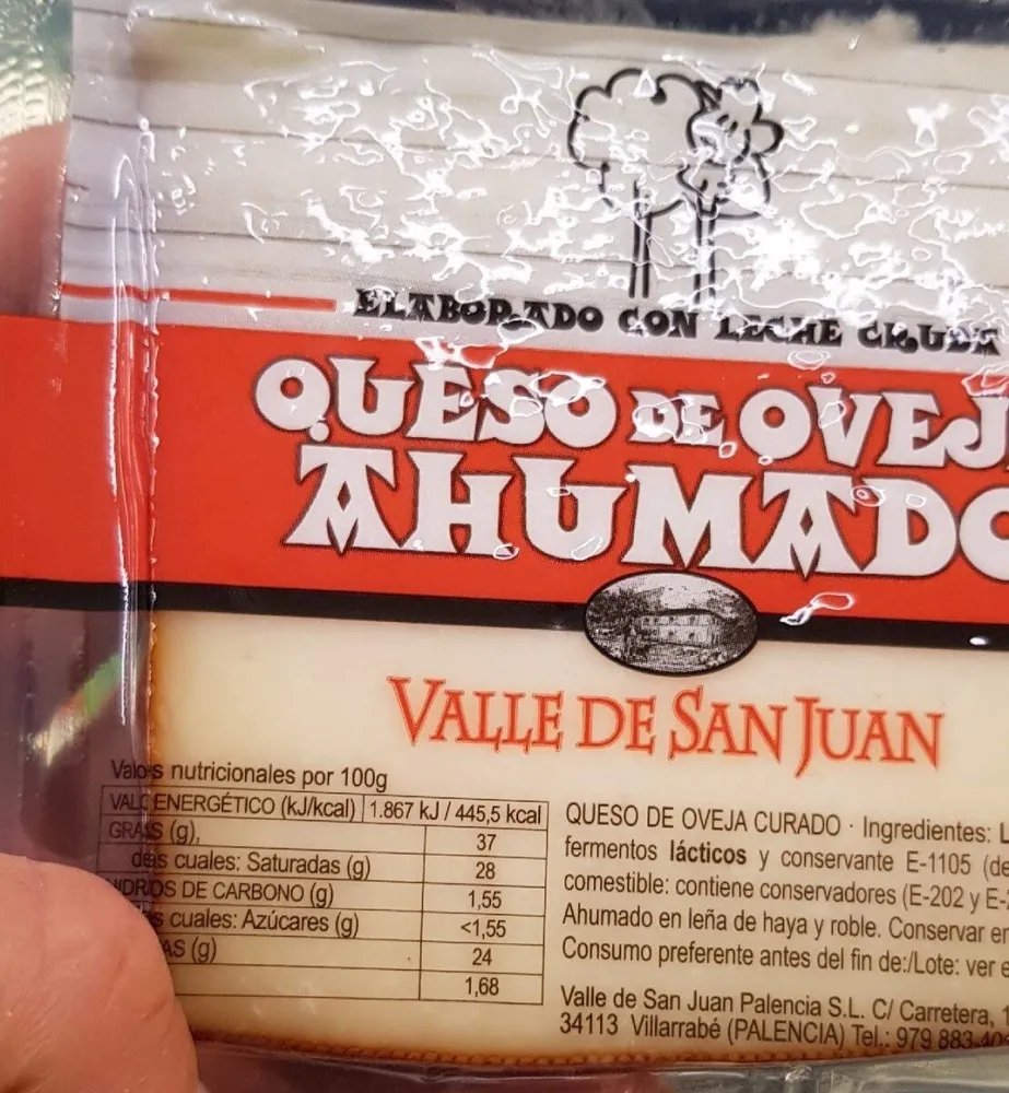 Queso de oveja ahumado