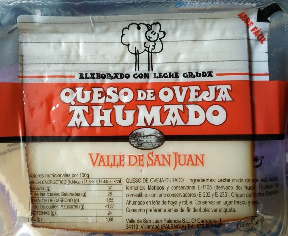 Queso de oveja ahumado