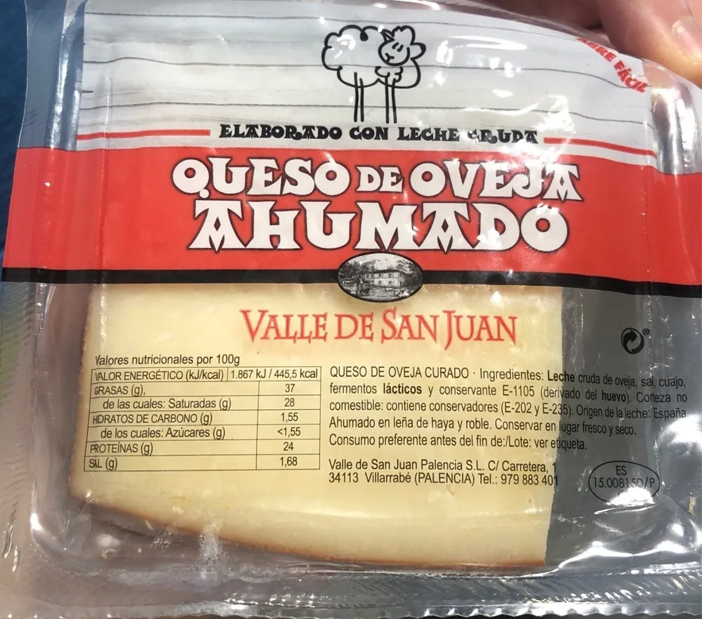 Queso de oveja ahumado