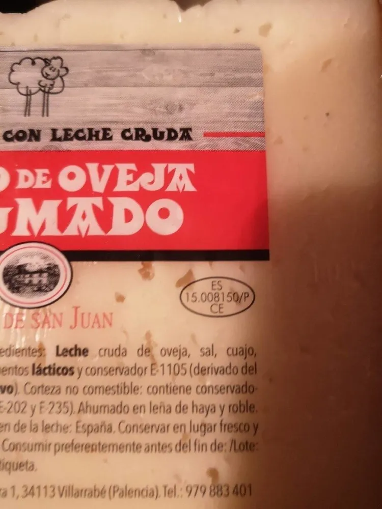 Queso de oveja ahumado