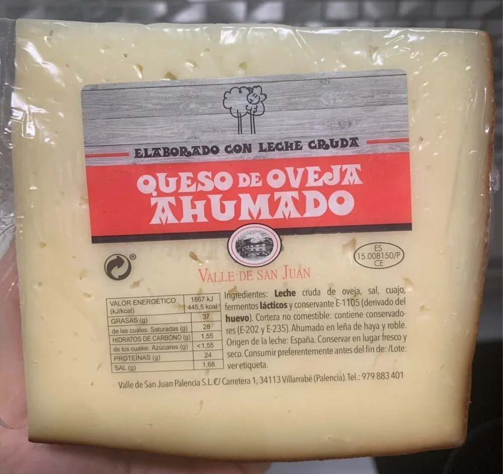 Queso de oveja ahumado