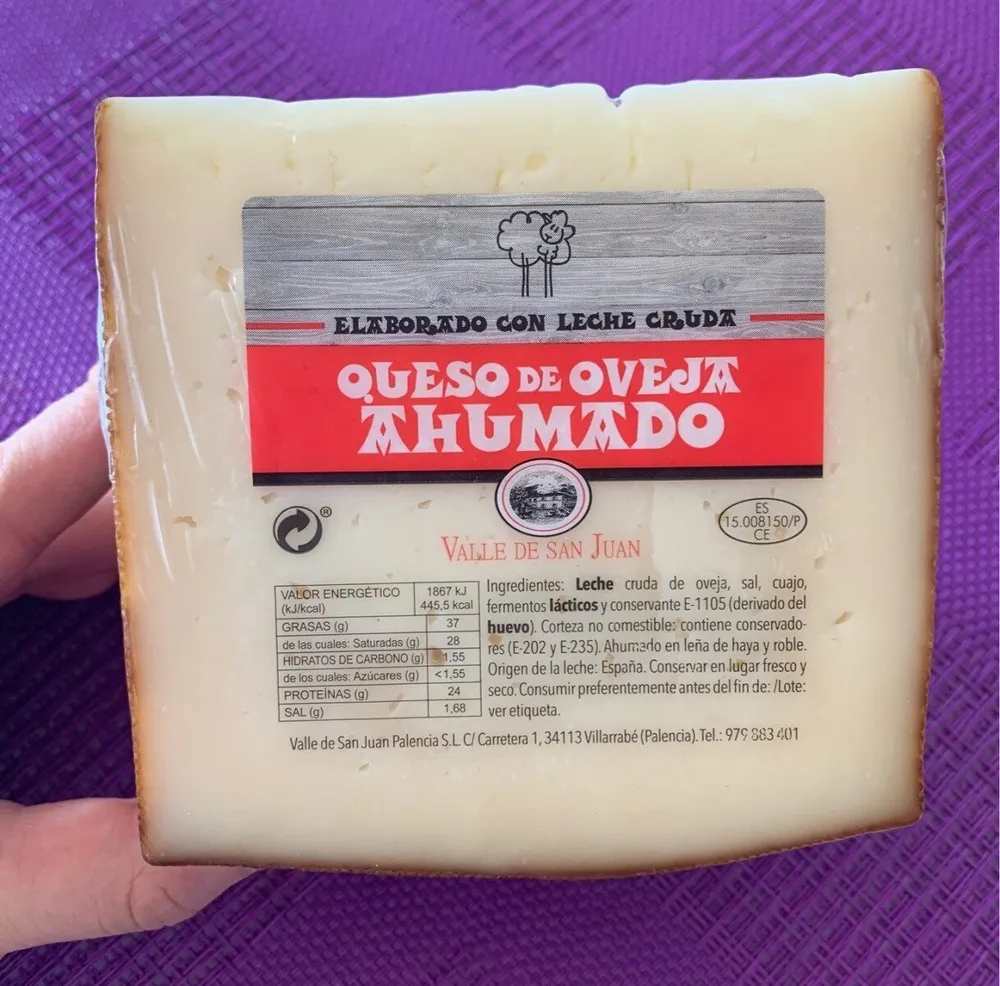 Queso de oveja ahumado