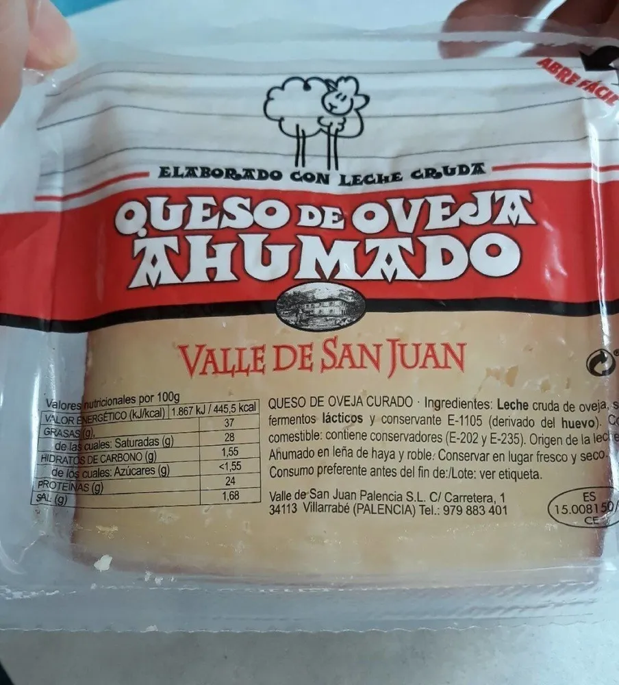 Queso de oveja ahumado
