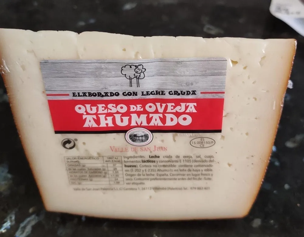 Queso de oveja ahumado