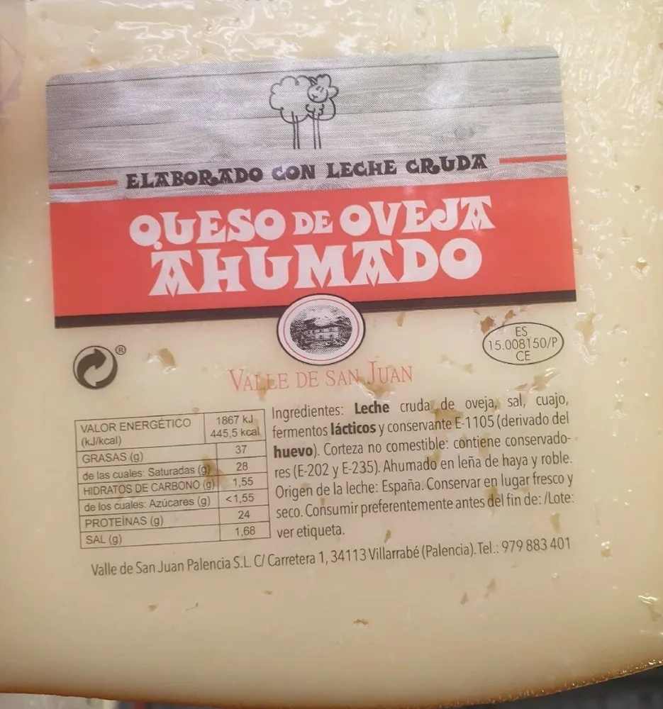 Queso ahumado de oveja