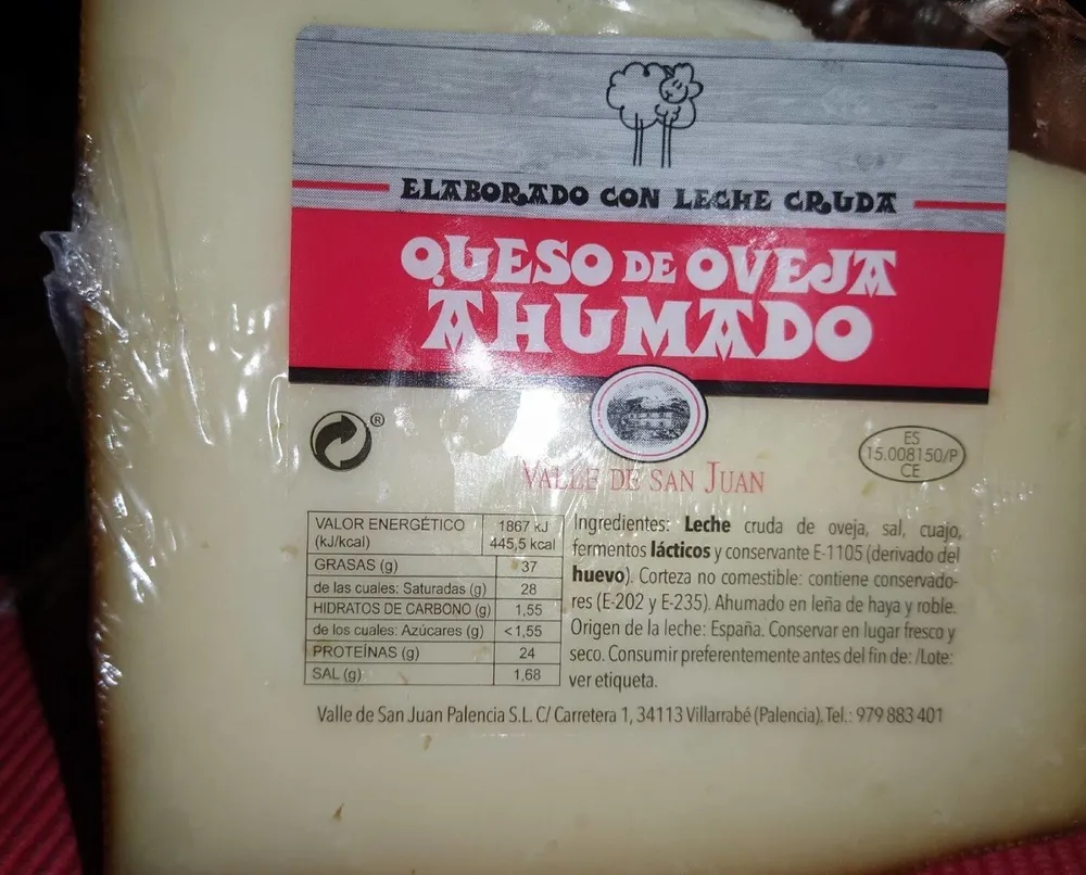 Queso de oveja ahumado