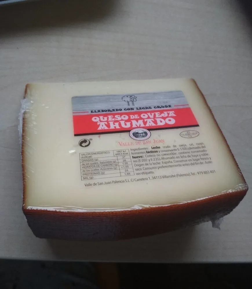 Queso de oveja ahumado