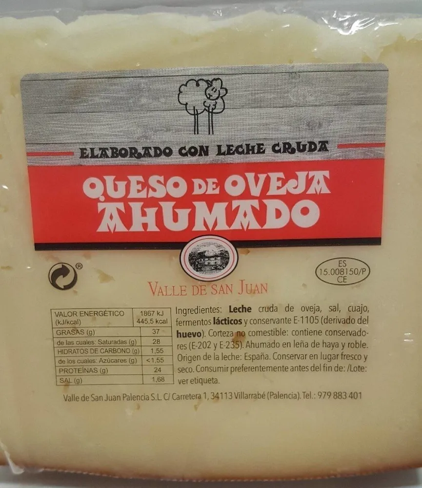 Queso de oveja ahumado