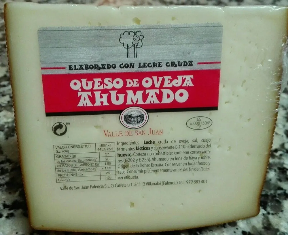 Queso de oveja ahumado
