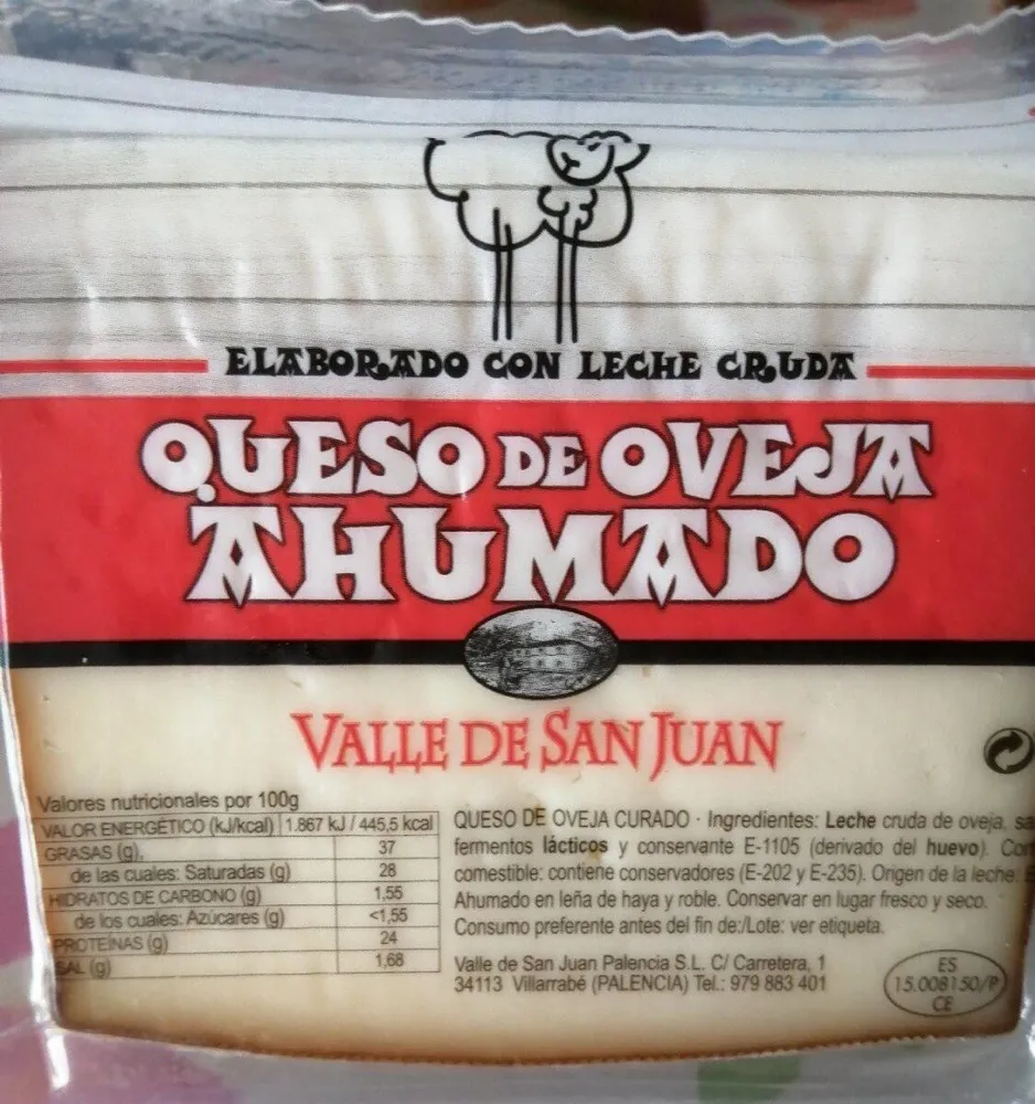 Queso de oveja ahumado
