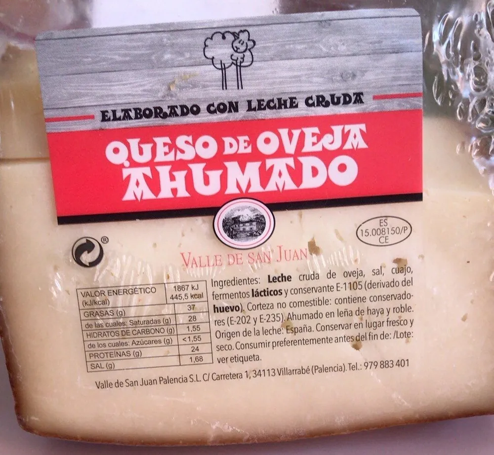 Queso de oveja ahumado