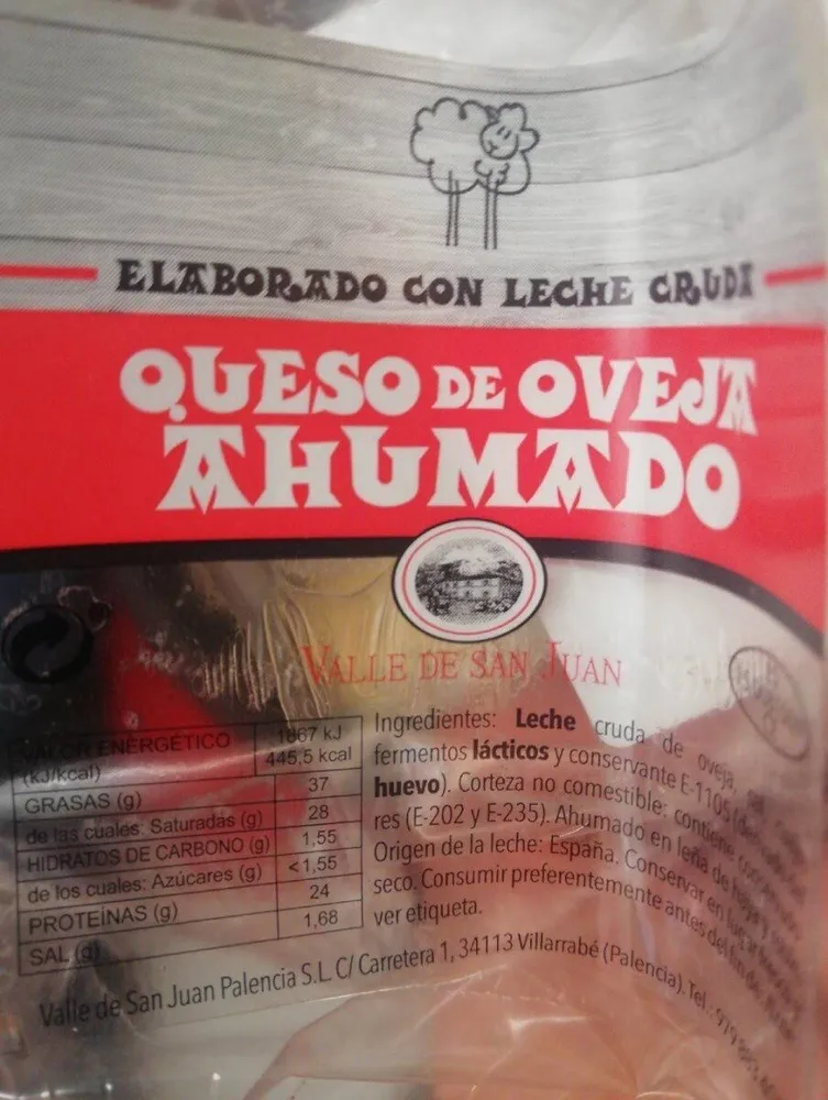 Queso de oveja ahumado