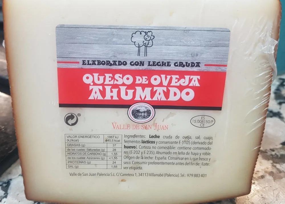 Queso de oveja ahumado