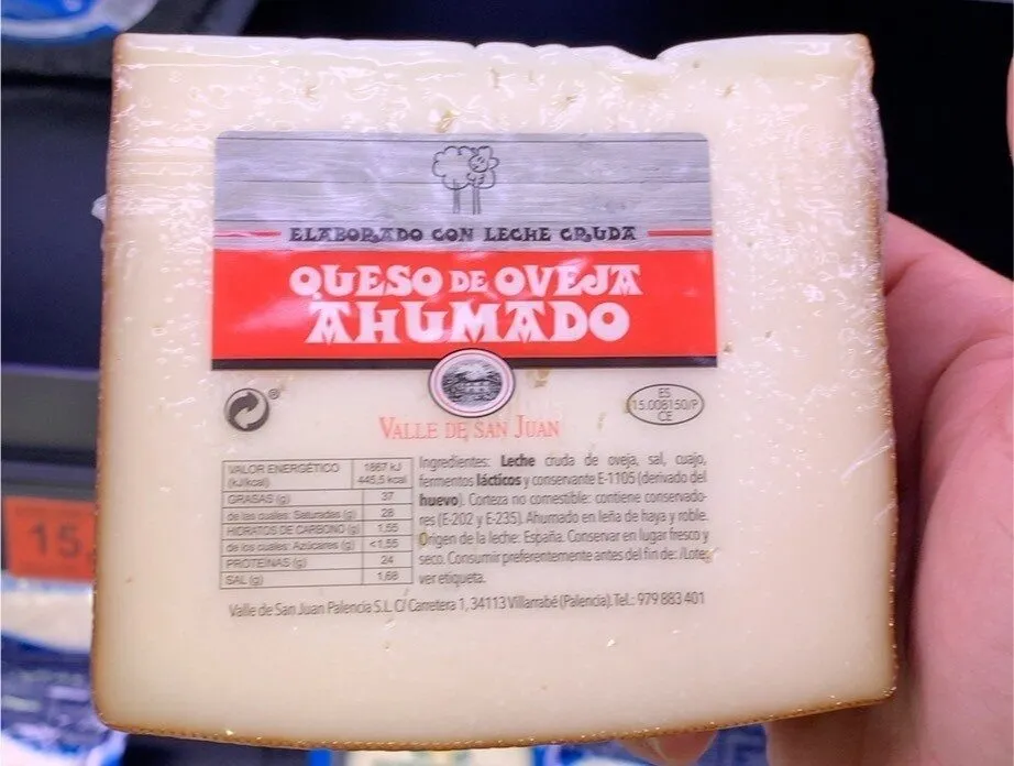 Queso Oveja Ahumado