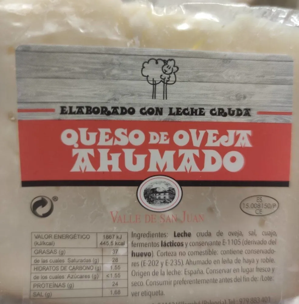 Queso de oveja ahumado