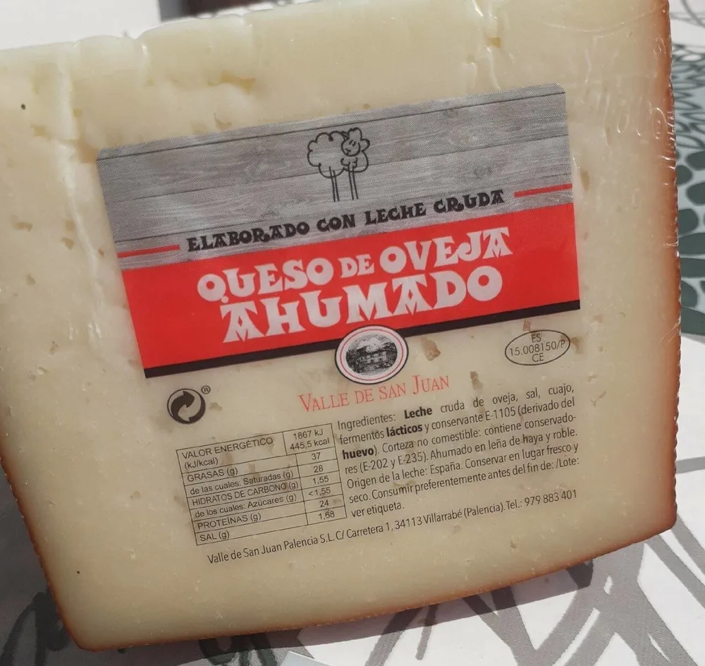 Queso de oveja ahumado