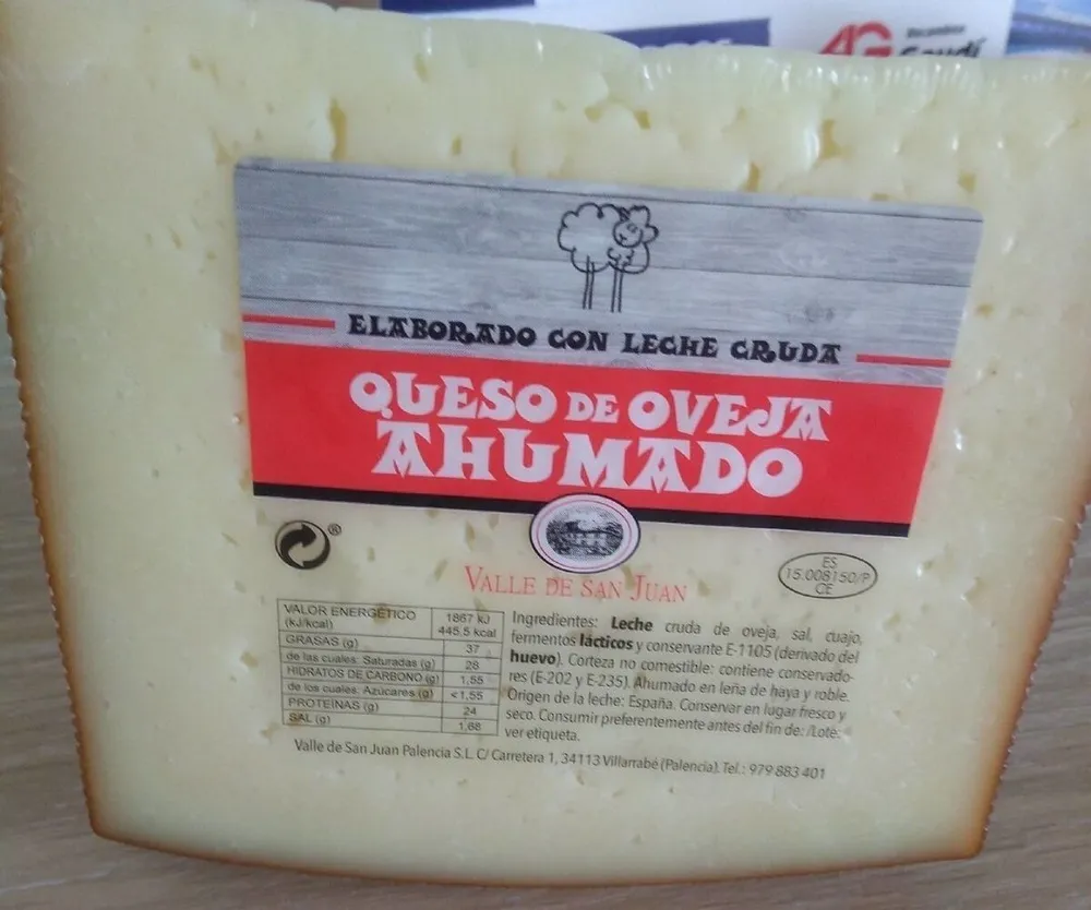 Queso de oveja ahumado