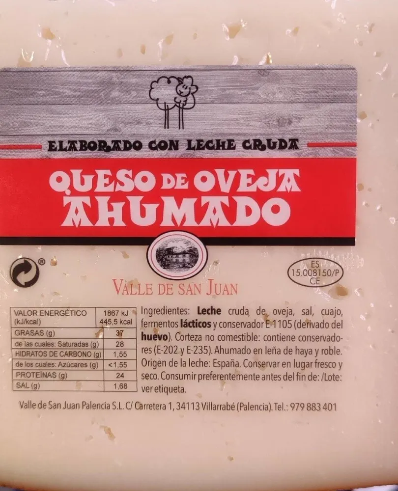 Queso de oveja ahumado