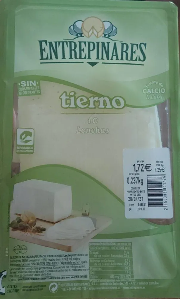 Queso tierno
