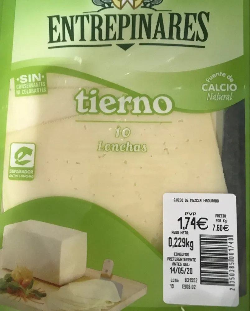 Queso tierno