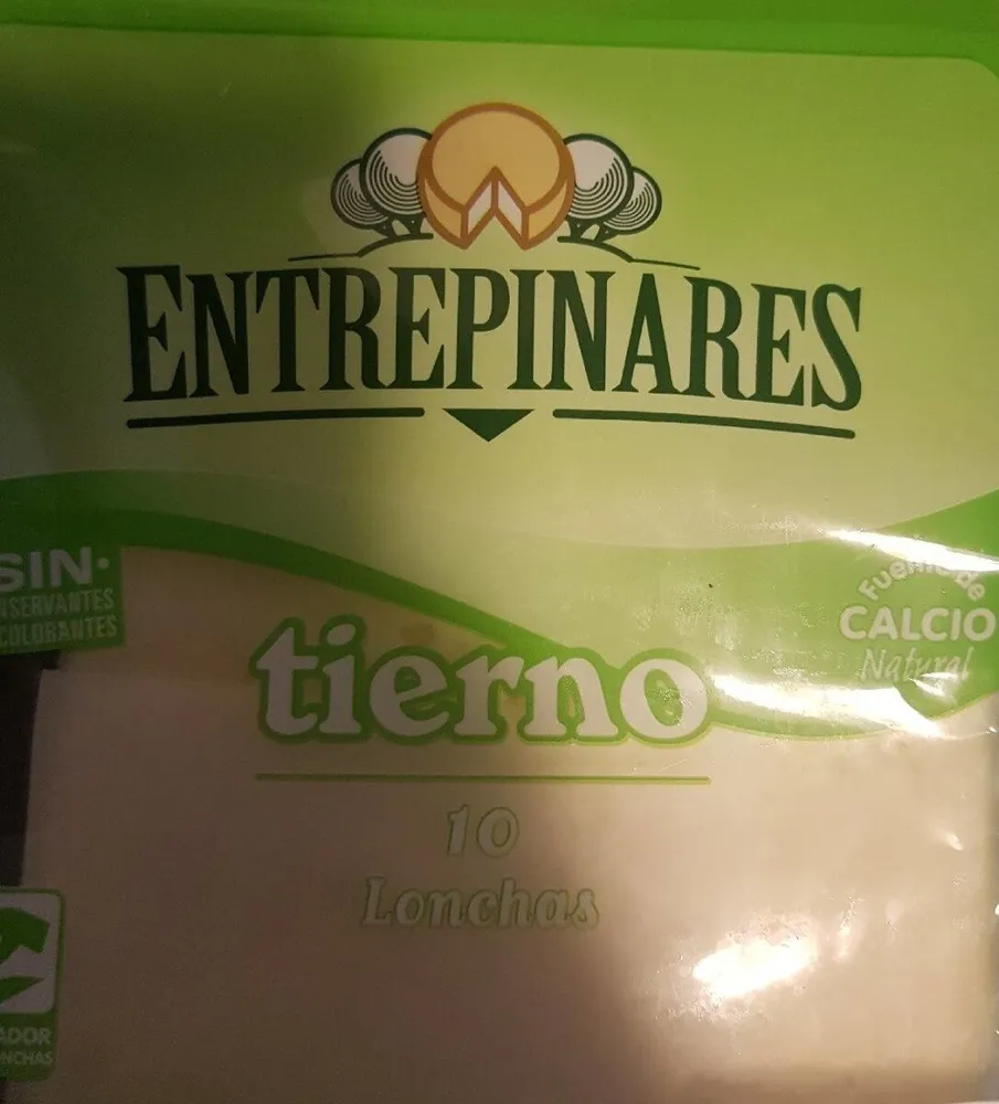 Queso en lonchas tierno