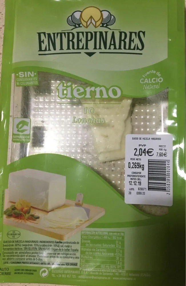 Queso Tierno